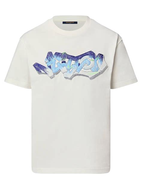 lv graffiti tee|louis vuitton graffiti resale.